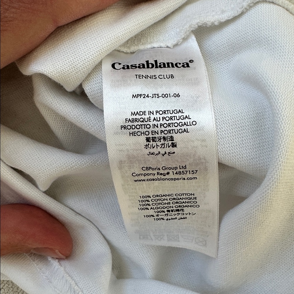 CASABLANCA tennis Club Shirt - Picture 5 of 5